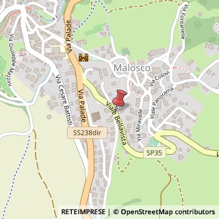 Mappa Via Mendola, 13, 38011 Malosco, Trento (Trentino-Alto Adige)