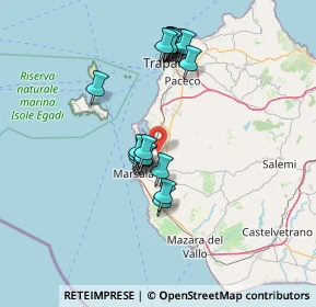 Mappa Contrada S. Michele Rifugio, 91025 Marsala TP, Italia (14.488)