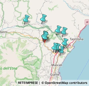Mappa Via Rosario Livatino, 95015 Linguaglossa CT, Italia (5.48)