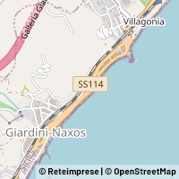 Map Giardini Naxos