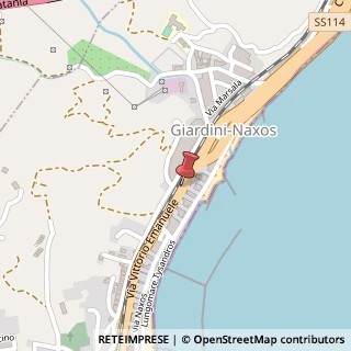 Mappa Via Vittoria Emanuele, 55, 98035 Acireale, Catania (Sicilia)