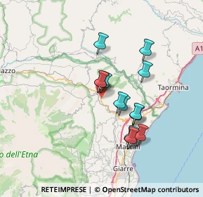 Mappa Via del Macello, 95015 Linguaglossa CT, Italia (6.37357)