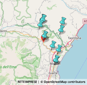 Mappa SS120, 95015 Linguaglossa CT, Italia (6.39636)