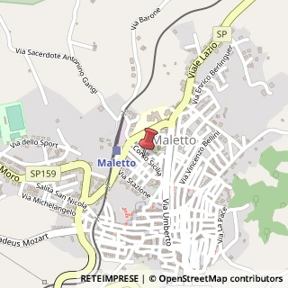 Mappa Corso Sicilia, 23, 95035 Maletto, Catania (Sicilia)