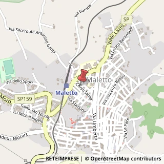 Mappa Corso Sicilia, 30, 95035 Maletto, Catania (Sicilia)