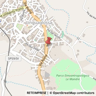 Mappa Via Roma, 242, 95015 Linguaglossa, Catania (Sicilia)