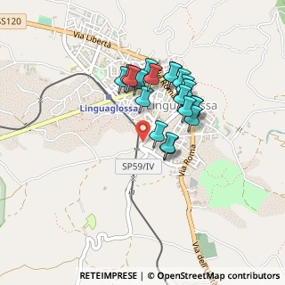 Mappa Via dei Cappuccini, 95015 Linguaglossa CT, Italia (0.393)