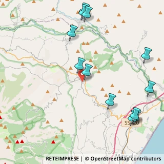 Mappa Via dei Cappuccini, 95015 Linguaglossa CT, Italia (5.94333)