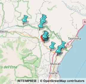 Mappa Via dei Cappuccini, 95015 Linguaglossa CT, Italia (5.06917)