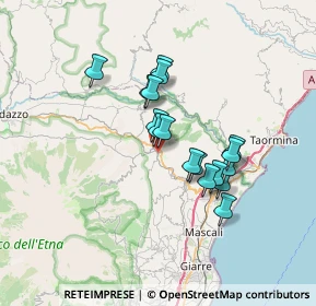 Mappa Via dei Cappuccini, 95015 Linguaglossa CT, Italia (6.06529)