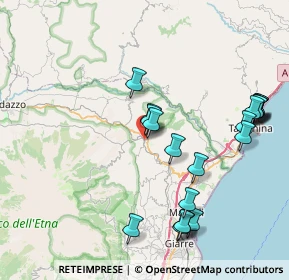 Mappa Via dei Cappuccini, 95015 Linguaglossa CT, Italia (9.761)