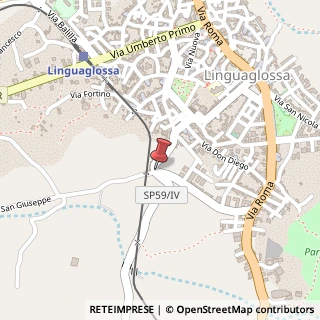 Mappa Via dei Cappuccini, 90, 95015 Linguaglossa, Catania (Sicilia)