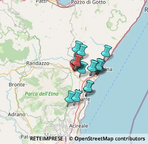 Mappa Via dei Cappuccini, 95015 Linguaglossa CT, Italia (8.28294)