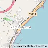 Kaart Giardini Naxos