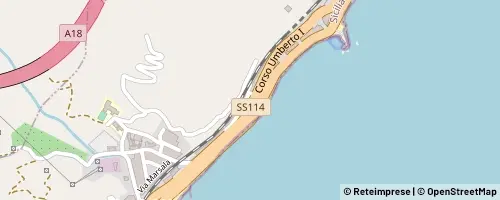 Mappa Giardini-Naxos