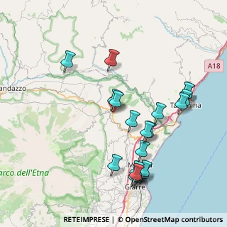 Mappa Via San Nicola, 95015 Linguaglossa CT, Italia (9.438)