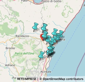 Mappa 95015 Linguaglossa CT, Italia (9.975)