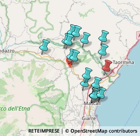 Mappa 95015 Linguaglossa CT, Italia (7.05667)
