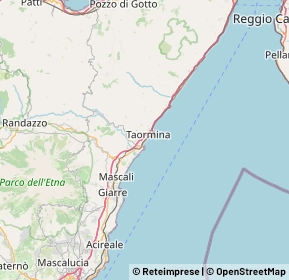 Mappa 98035 Taormina ME, Italia (13.1675)