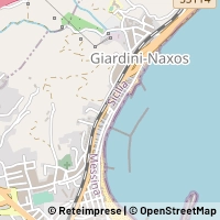 Map Giardini Naxos