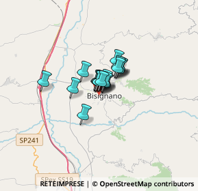 Mappa Strada Comunale di Rapido Scorrimento snc, 87043 Bisignano CS, Italia (1.4555)