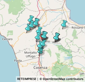 Mappa Strada Comunale di Rapido Scorrimento snc, 87043 Bisignano CS, Italia (9.53)