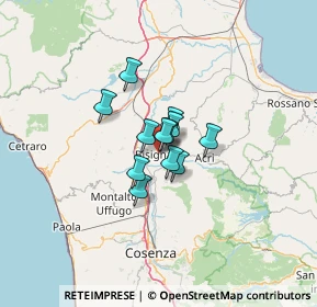 Mappa Strada Comunale di Rapido Scorrimento snc, 87043 Bisignano CS, Italia (7.0425)