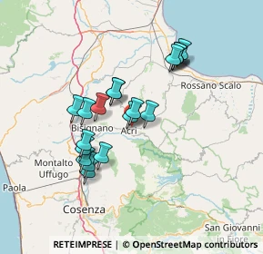 Mappa Via Giorgio de Chirico, 87041 Acri CS, Italia (13.23053)