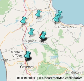 Mappa Via Giorgio de Chirico, 87041 Acri CS, Italia (13.9685)