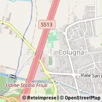 Mapa Tavagnacco