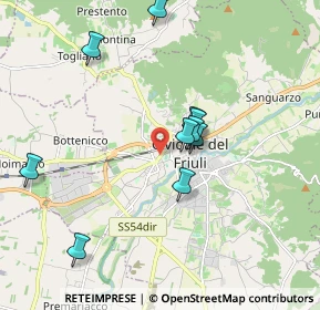 Mappa Via Donatori di Sangue, 33043 Cividale del Friuli UD, Italia (2.00182)