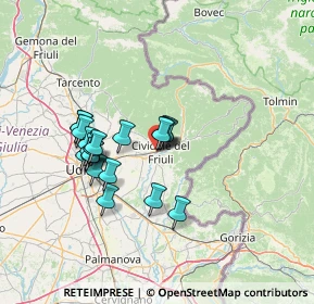 Mappa Via Donatori di Sangue, 33043 Cividale del Friuli UD, Italia (11.51)