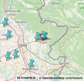 Mappa Via Donatori di Sangue, 33043 Cividale del Friuli UD, Italia (22.33545)