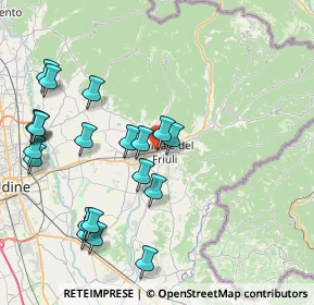 Mappa Via Donatori di Sangue, 33043 Cividale del Friuli UD, Italia (8.8845)