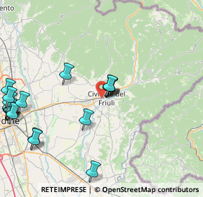 Mappa Via Donatori di Sangue, 33043 Cividale del Friuli UD, Italia (10.641)