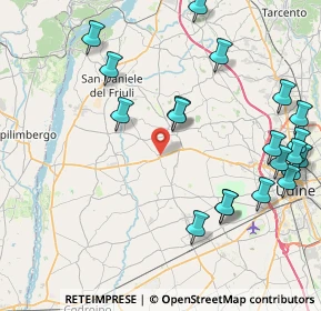 Mappa Via Frede, 33030 San Vito di Fagagna UD, Italia (9.944)