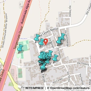 Mappa Via Bologna, 33010 Colugna UD, Italia (0.21034)