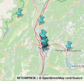 Mappa Via Romano Guardini, 38121 Trento TN, Italia (4.13455)