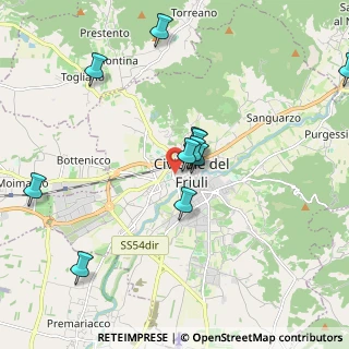 Mappa Via Duca degli Abruzzi, 33043 Udine UD, Italia (1.90545)