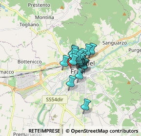 Mappa Piazzale Nicolò Bonessa, 33043 Cividale del Friuli UD, Italia (0.66263)