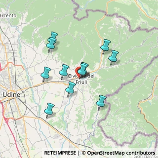 Mappa Via Duca degli Abruzzi, 33043 Udine UD, Italia (5.705)