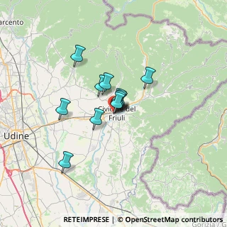 Mappa Via Duca degli Abruzzi, 33043 Udine UD, Italia (3.8975)