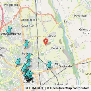 Mappa Via Faedis, 33100 Udine UD, Italia (3.357)