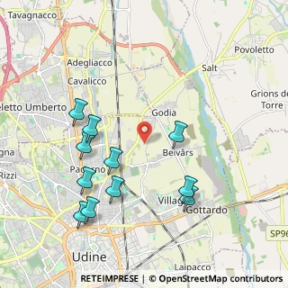 Mappa Via Faedis, 33100 Udine UD, Italia (2.09727)