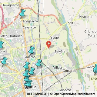 Mappa Via Faedis, 33100 Udine UD, Italia (3.56231)