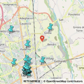 Mappa Via Faedis, 33100 Udine UD, Italia (3.2725)