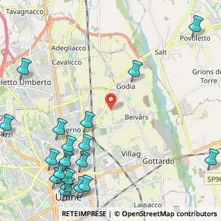 Mappa Via Faedis, 33100 Udine UD, Italia (3.19947)