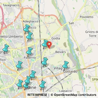Mappa Via Faedis, 33100 Udine UD, Italia (2.85462)
