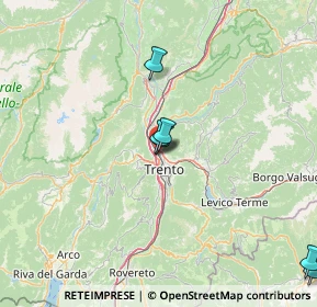 Mappa Via Giancarlo Maroni, 38121 Trento TN, Italia (36.86556)