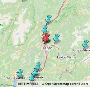 Mappa Via Giancarlo Maroni, 38121 Trento TN, Italia (16.47846)